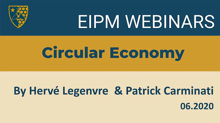 EIPM Webinar: Purchasing-Procurement - Circular economy