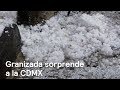 Granizada genera caos en la CDMX  - En Punto con Denise Maerker