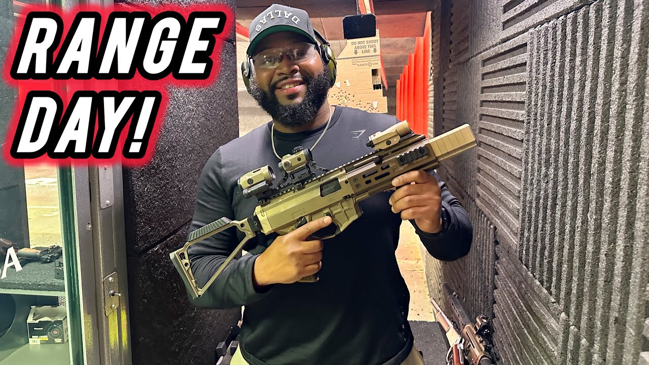 Gun Range Day With The Boys! Testing FirePower! - YouTube