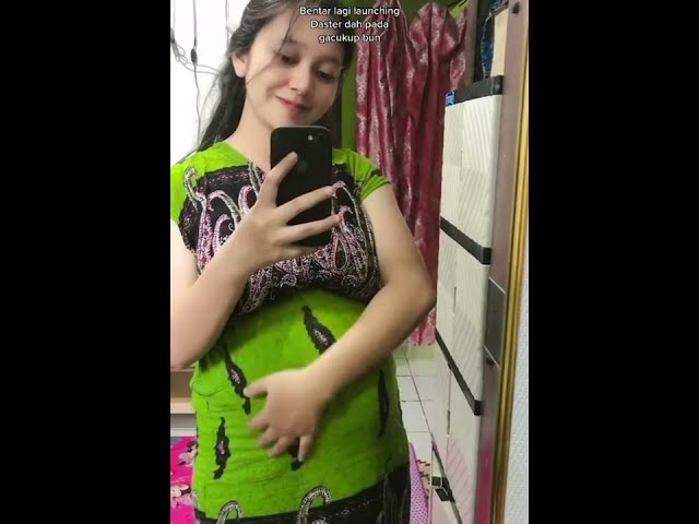 viral!! bumil daster ijo,lebih menawan outfit bumil dasteran,pregnancy,bumil cantik class=