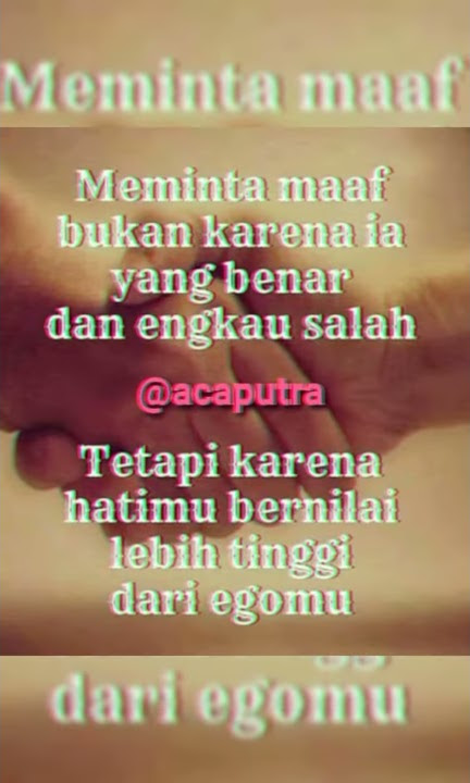 Story WA buat kamu yg kaya hati dan nyindir yg miskin hati