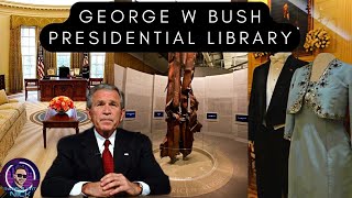 George W Bush Presidential Library in Dallas Texas Full Tour - 9/11 Exhibit, Oval Office & More!