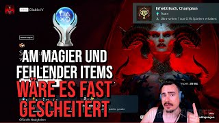 PlatinMike: Diablo 4 - Am MAGIER Und fehlender ITEMS wäre es fast gescheitert