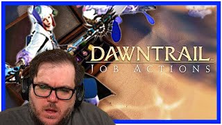 Pictomancer Looks Crazy!  Reacting to the Final Fantasy XIV: Dawntrail Job Actions