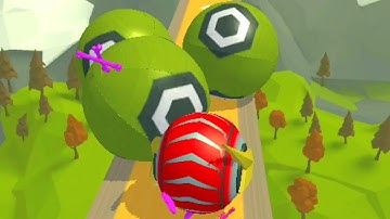 Action Balls: Gyrosphere Race SpeedRun Gameplay Level 1614 to 1617