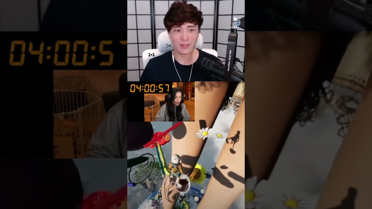 Sykkuno checks the stream at the worst time