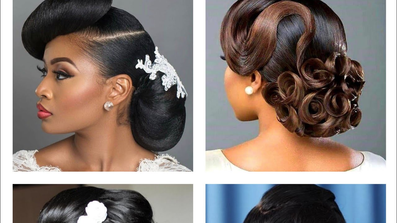 Top 29 Bridal Hairstyles For Women Of Colour  AFROCOSMOPOLITAN  Natural  hair wedding Natural wedding hairstyles Bridal hair