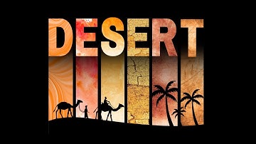 🏜️🔥 Desert Grunge Poster Design in Canva – Easy Tutorial! 🎨 #canva #canvatutorial #desert #graphics
