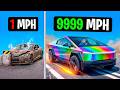 Every Time I Crash, My Tesla Gets FASTER in GTA!