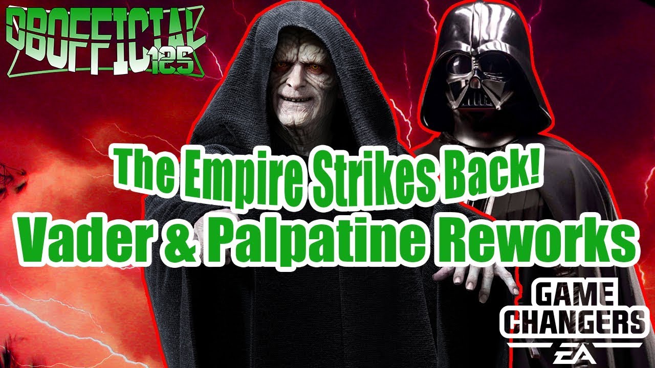 Darth Vader and Palpatine Zeta Reworks / SWGOH / Kit Reveals and