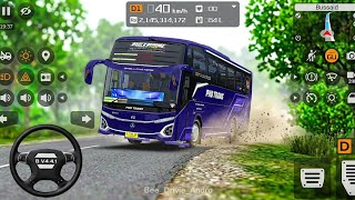 Bus PHD Trans Melaju Kencang di Jalan Raya | Bus Simulator Indonesia | Bussid Gameplay screenshot 3