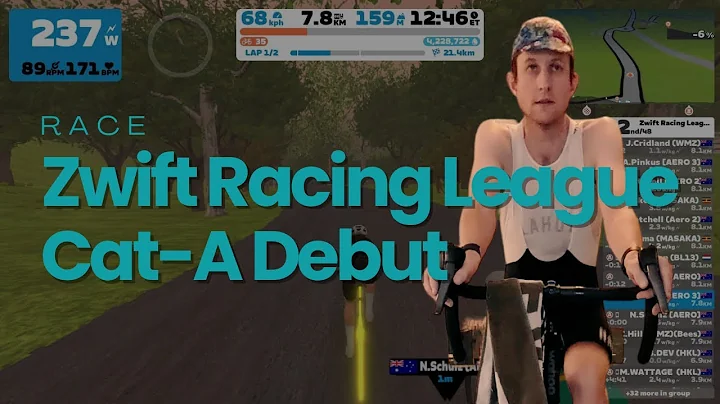 RACE Category A Debut – Zwift Racing League London Loop Reverse