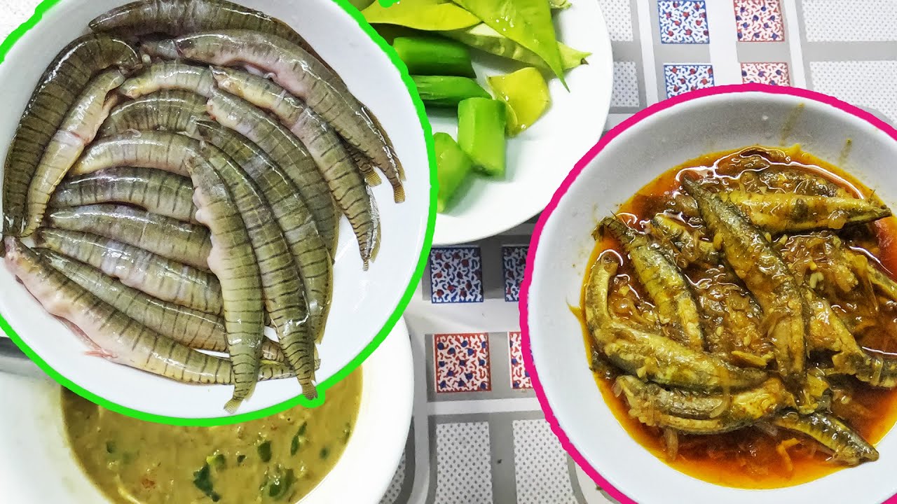 ငါးမြွေထိုးဆီပြန်နဲ့ ငါးပိရည်ကျို ကောင်းကောင်းလေး