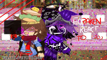 Forsaken react to...? || 2X SPEED || TW || Roblox forsaken || by: eternal aka romaisa