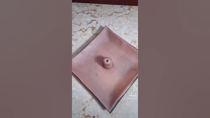 My mushroom incense holder.