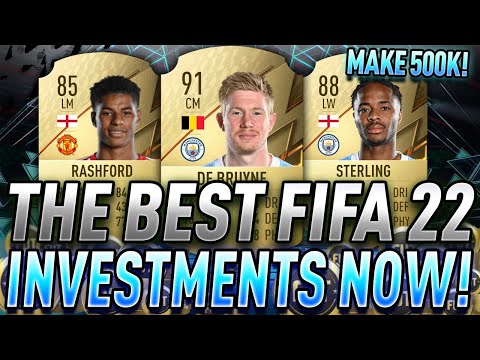 MAKE 500K ON FIFA 22 RIGHT NOW! BEST PLAYERS TO INVEST IN ON FIFA 22! MAKE COINS FAST ON FIFA 22!