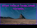 Create a star trails timelapse