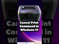 How to Cancel Print Jobs in Windows 11 PC or Laptop | Stop Printing Instantly & Clear Queue! 🖨️🚫