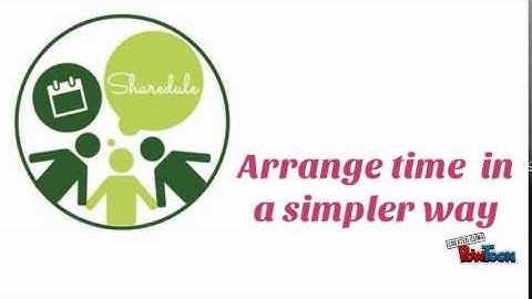Sharedule- online scheduling app