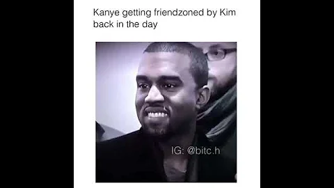 Kim rejecting kanye back in the days