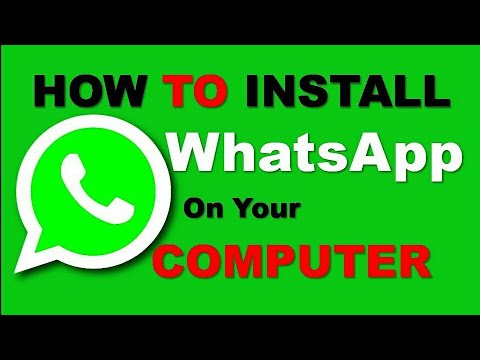 why i cannot open whatsapp on laptop