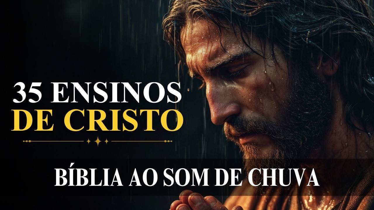 Ensinamentos de Cristo [Reino e Vida Sob a Chuva da Palavra] Bíblia ao Som de Chuva