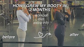 How To Grow A Bubble Butt In 2 Months || easy tips and tricks + everything explained