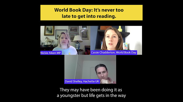3 March - "It's never too late to get into reading" in MP's podcast on the eve of World Book Day