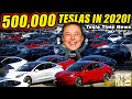 Tesla Time News - Tesla Produces 500,000 Cars in 2020!