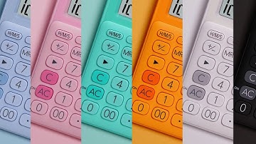 CASIO MY STYLE Colorful Calculators