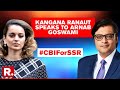 Sushant's Case: Kangana Ranaut Speaks To Arnab On SC Nod For CBI Probe | Republic TV's Exclusive