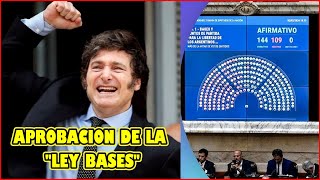 LEY BASES  CONTINUA EL DEBATE EN EL SENADO  22/05/2024