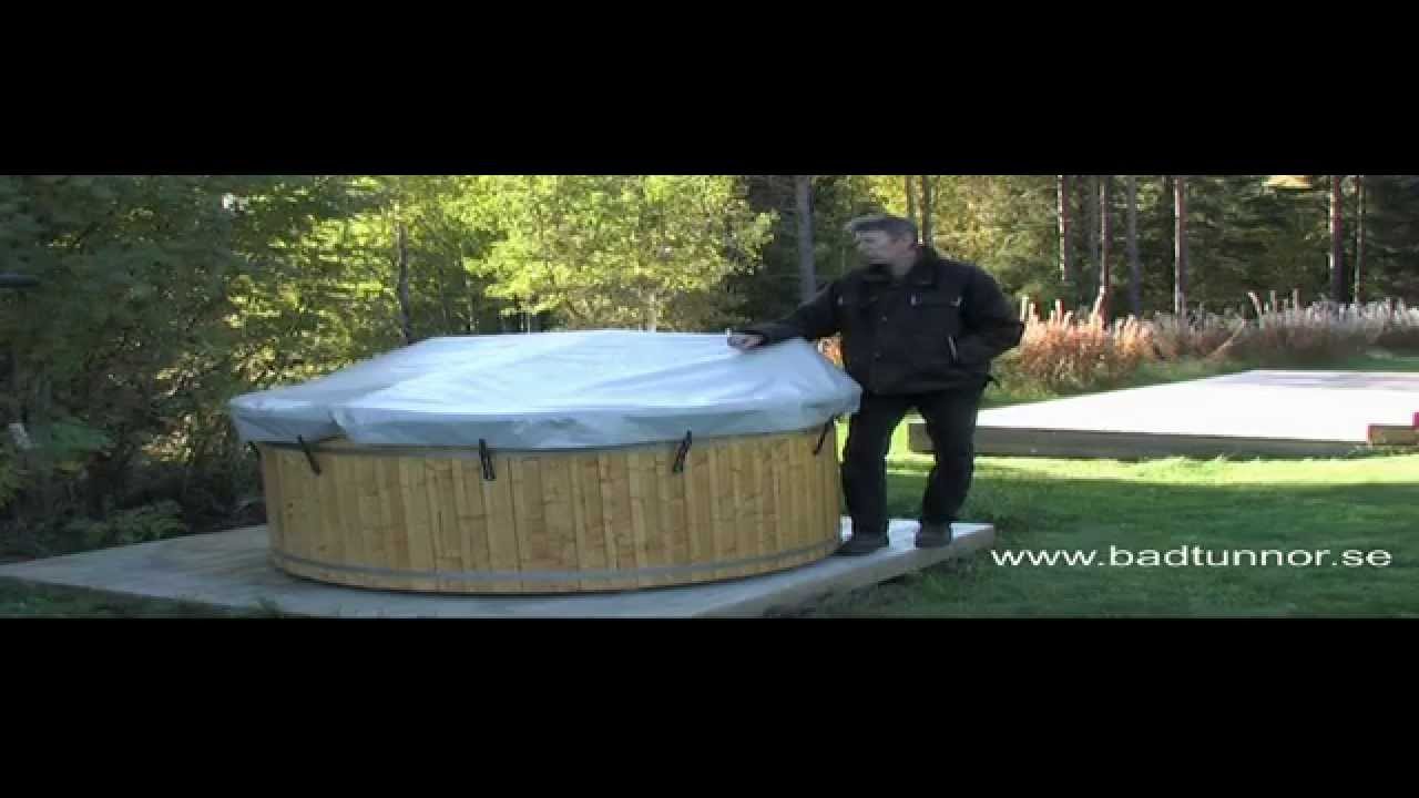 Lock till badtunna av PVC väv - YouTube