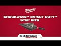 Milwaukee® Shockwave™ Impact Duty™ Step Bits