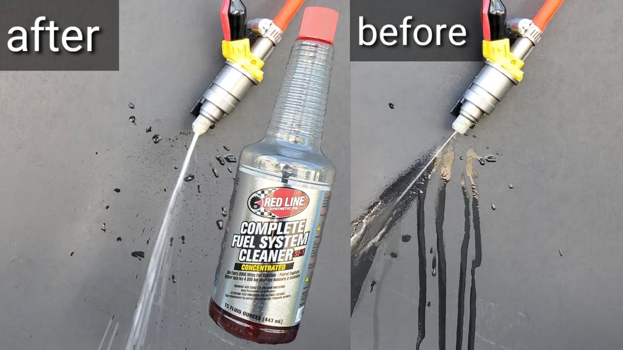 Redline Complete Fuel System Cleaner Fixed Clogged Fuel Injector