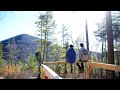 Cabin Foundation &amp; Beautiful Views - Offgrid Cabin Build