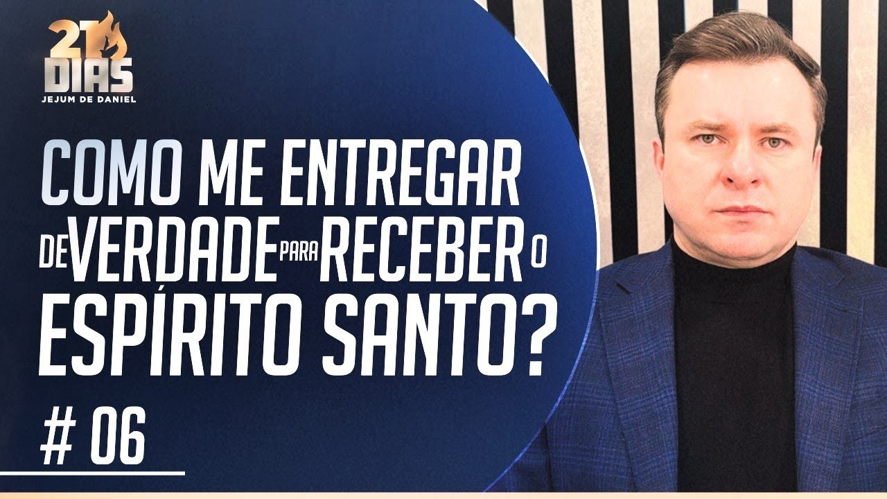 COMO ME ENTREGAR DE VERDADE PARA RECEBER O ESPÍRITO SANTO¿ - BISPO MARCIO CAROTTI