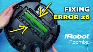 iRobot Roomba Error 26? How to Replace the Cleaning Head Module!