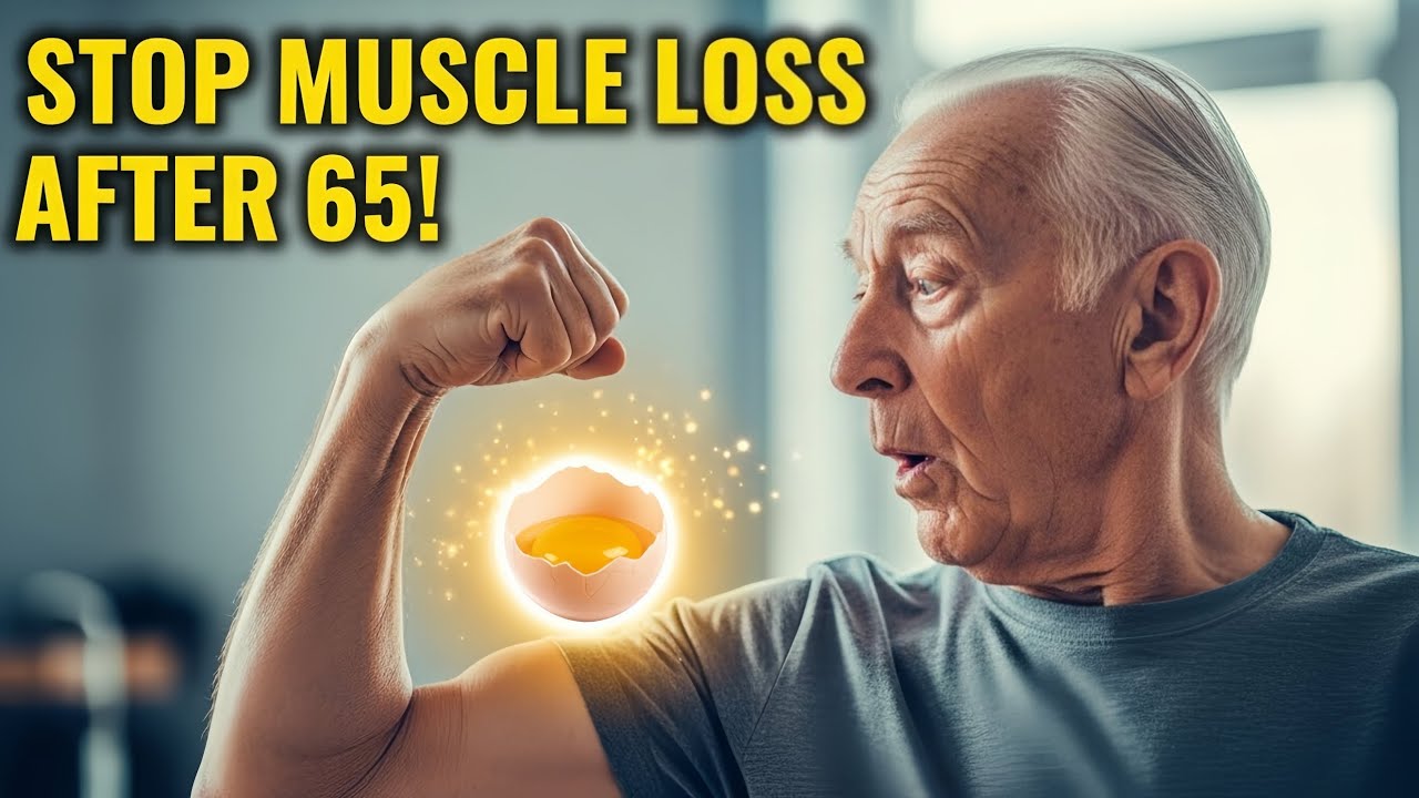 STOP MUSCLE LOSS AFTER 65! 1 PROTEIN FOOD PRESERVES STRENGTH & PREVENTS SARCOPENIA