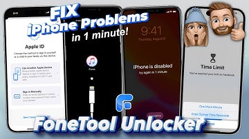Unlock iPhone Without Passcode, Sign out Apple ID, and MORE Using FoneTool Unlocker! (2025)