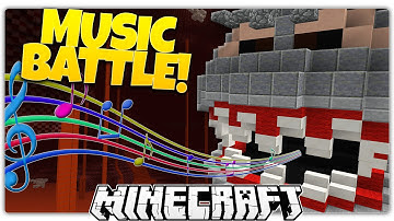 ATTACK! WITH MUSIC! Minecraft 1.9 Music Battle (Custom Map)