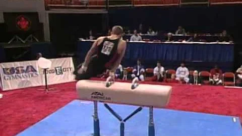 Bill Roth - Pommel Horse - 1996 U.S. Gymnastics Ch...