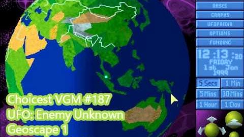 Choicest VGM - VGM #187 - UFO: Enemy Unknown - Geoscape 1