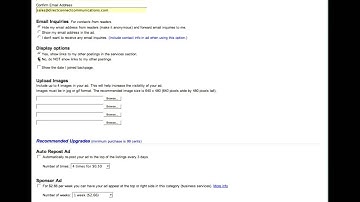 Advertising Your Website - Backpage Training