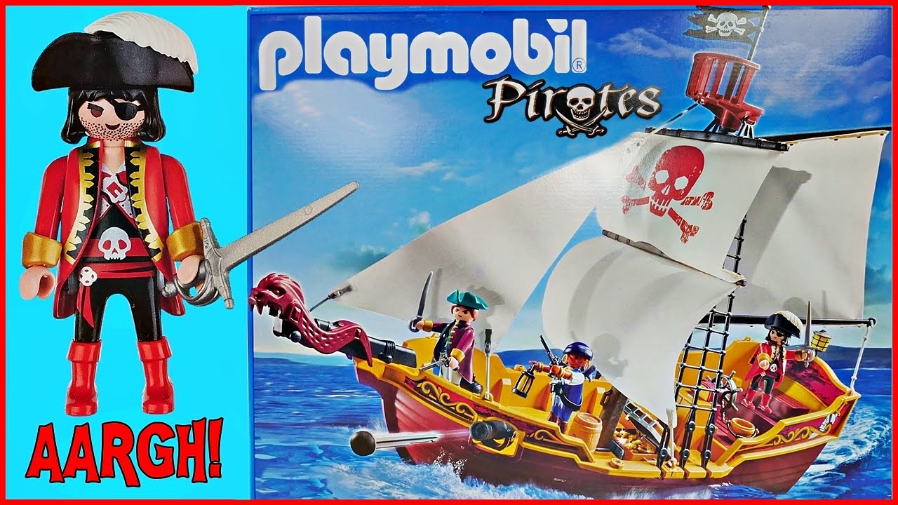 PLAYMOBIL PIRATES Pirate Ship Playset 