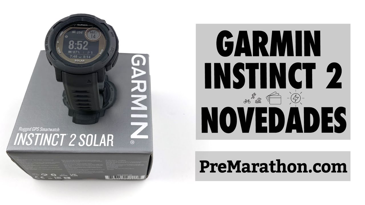 Garmin Instinct 2 Solar: análisis de novedades, versiones y opinión. 