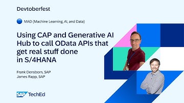 🔵 Using CAP and Generative AI Hub to call OData APIs that get real stuff done in S/4HANA