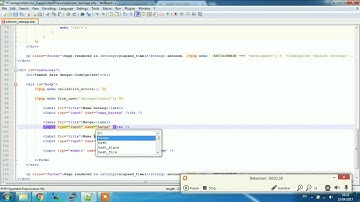 cara membuat form input data dengan codeigniter praktis