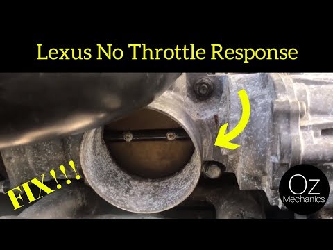 Lexus Throttle Body Not Working