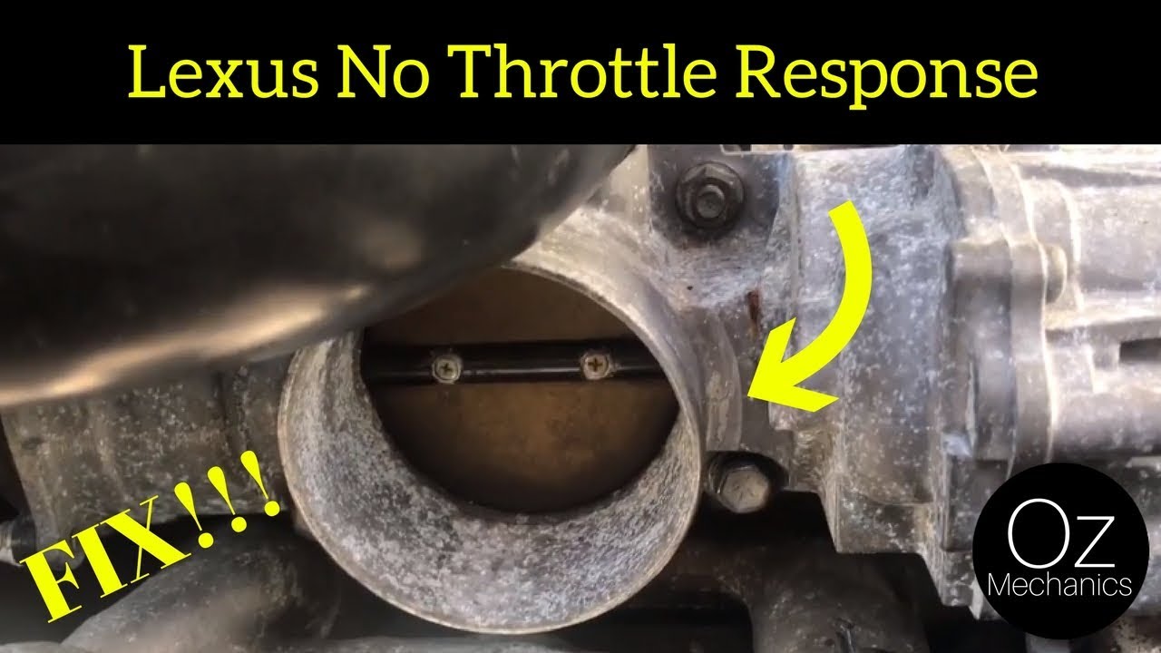 Lexus Throttle Body Not Working YouTube